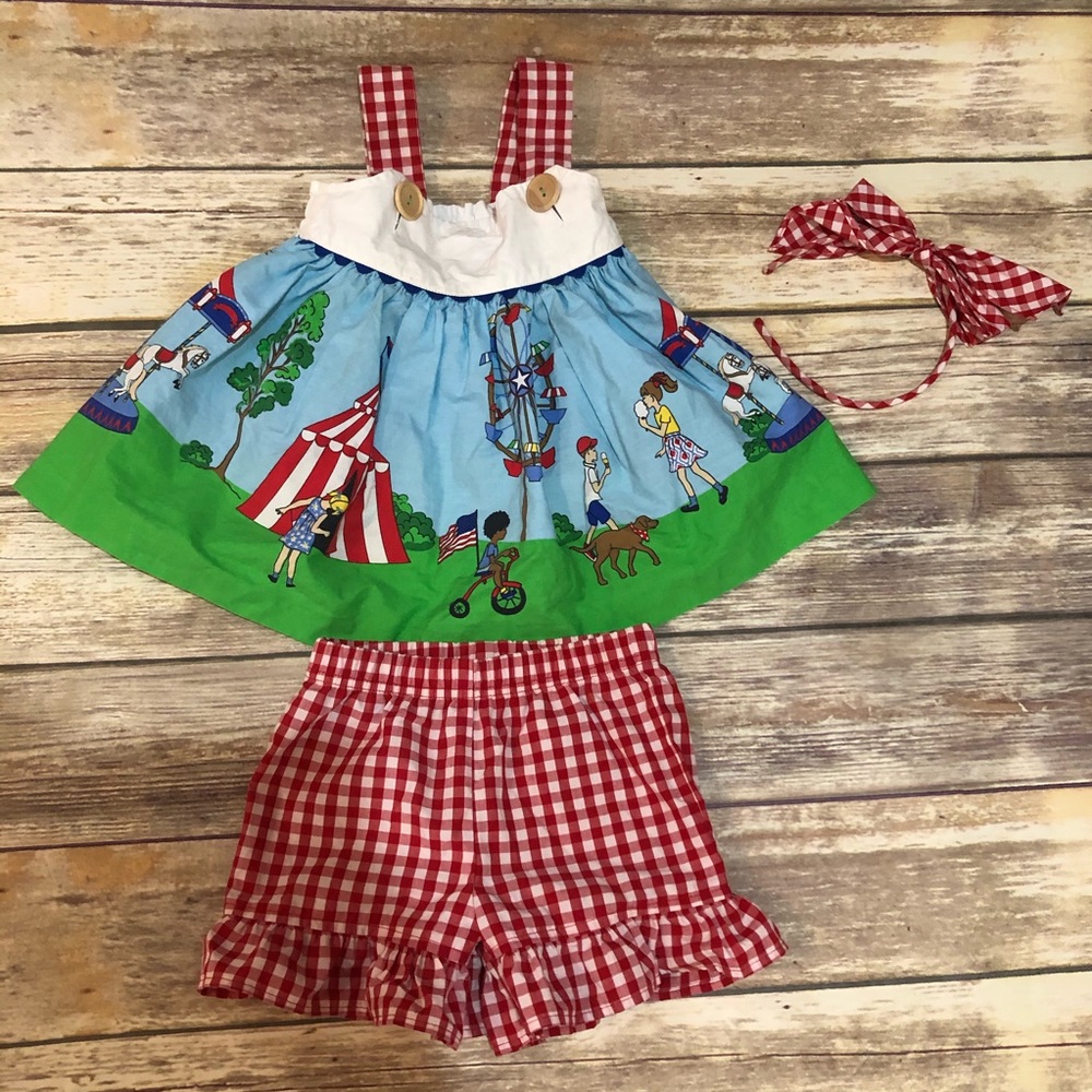 Eleanor rose patriotic outfit